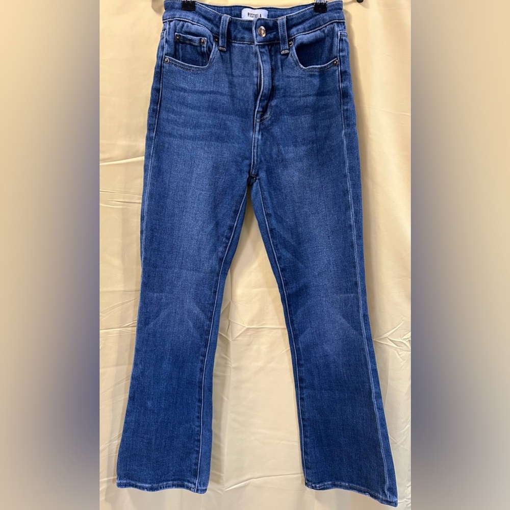 Pistola Blue Straight Leg Jeans